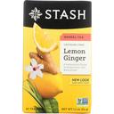 Stash Premium Lemon Ginger Herbal Tea - 20 per pack -- 6 packs per case.