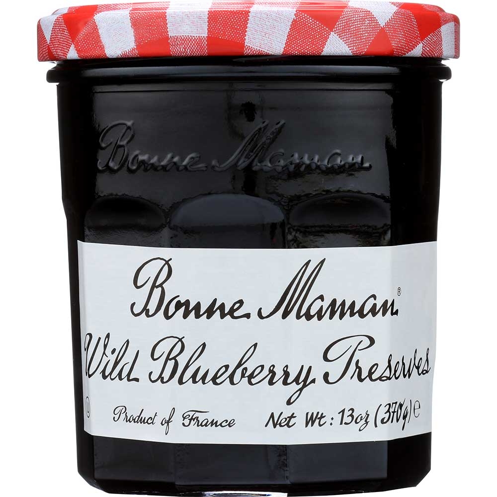 Bonne Maman Wild Bluberry - 13 Oz Pack -- 6 Per Case.
