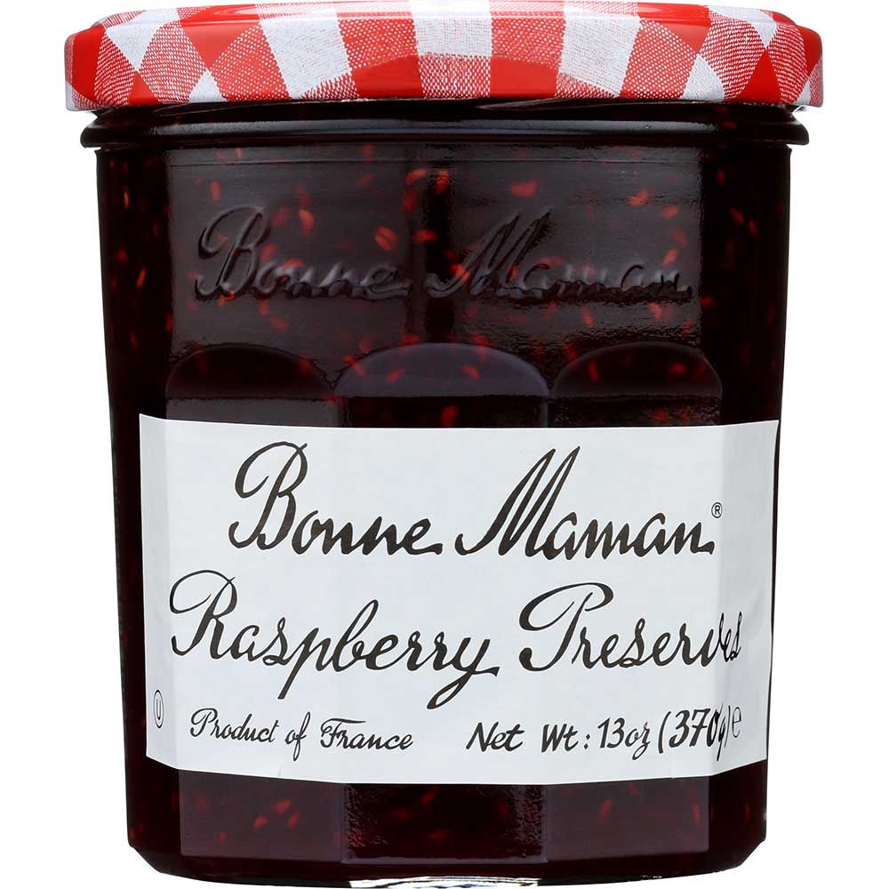 Bonne Maman Raspberry Preserves, 13 Ounce -- 6 Per Case