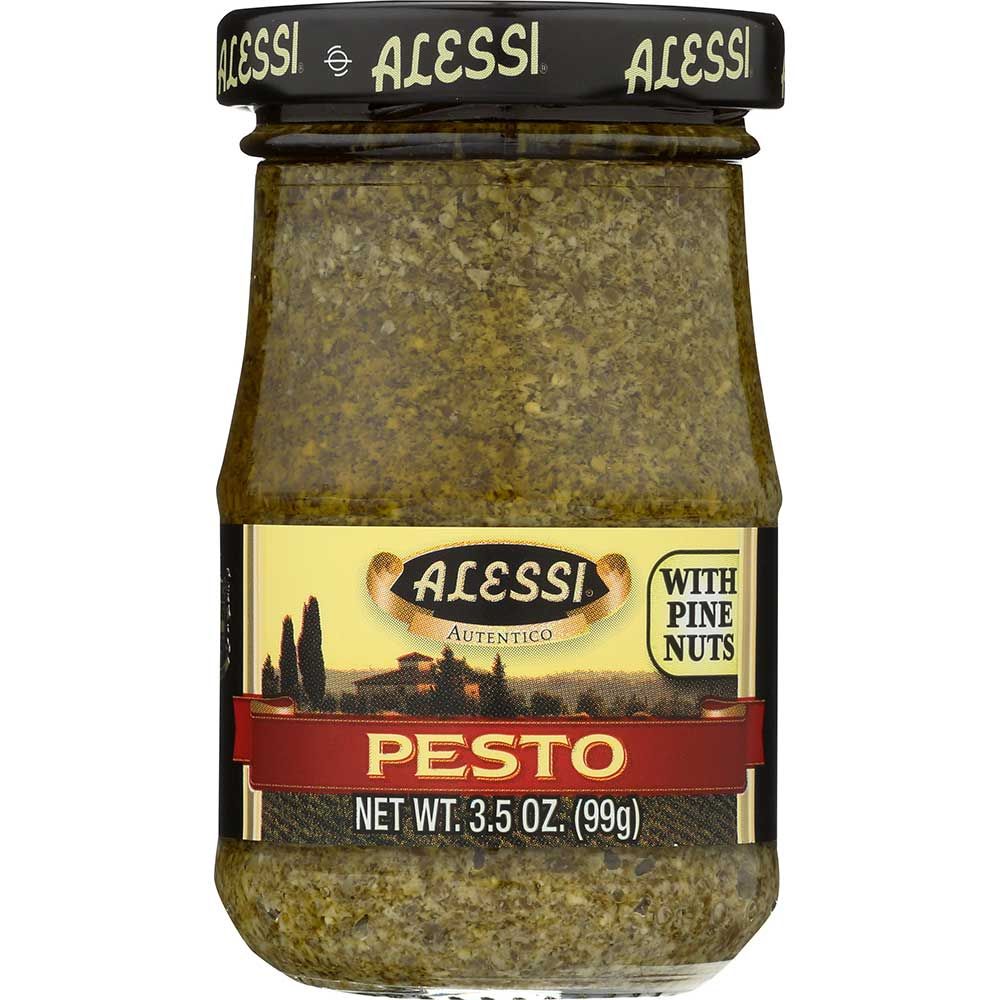 Alessi Sauce Pesto Basil, 3.5 Ounce -- 12 Per Case