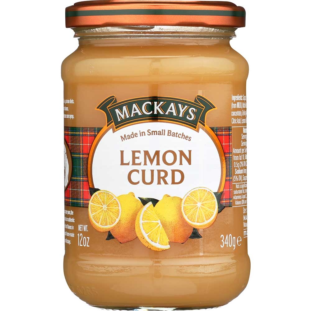 Mackays Lemon Curd, 12 Ounce -- 6 per case