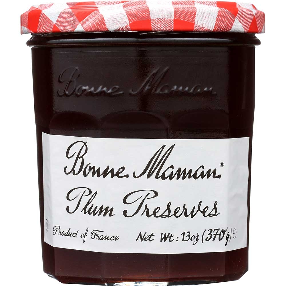 Bonne Maman Plum Preserve, 13 Ounce -- 6 per case.