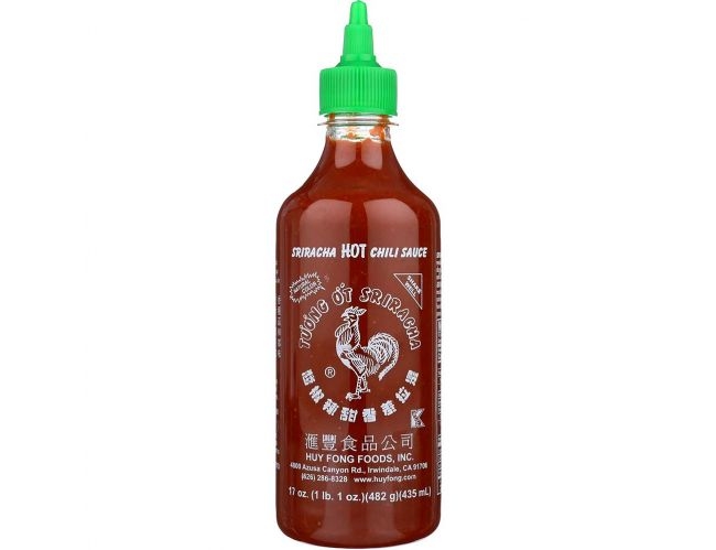 Huy Fong Sriracha Chili Sauce, 17 Ounce -- 12 per case.