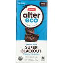 Alter Eco Organic Super Blackout Dark Chocolate Bar, 2.65 Ounce -- 12 per case.
