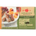 Applegate Farm Natural Classic Pork Breakfast Sausage, 7 Ounce -- 12 per case.