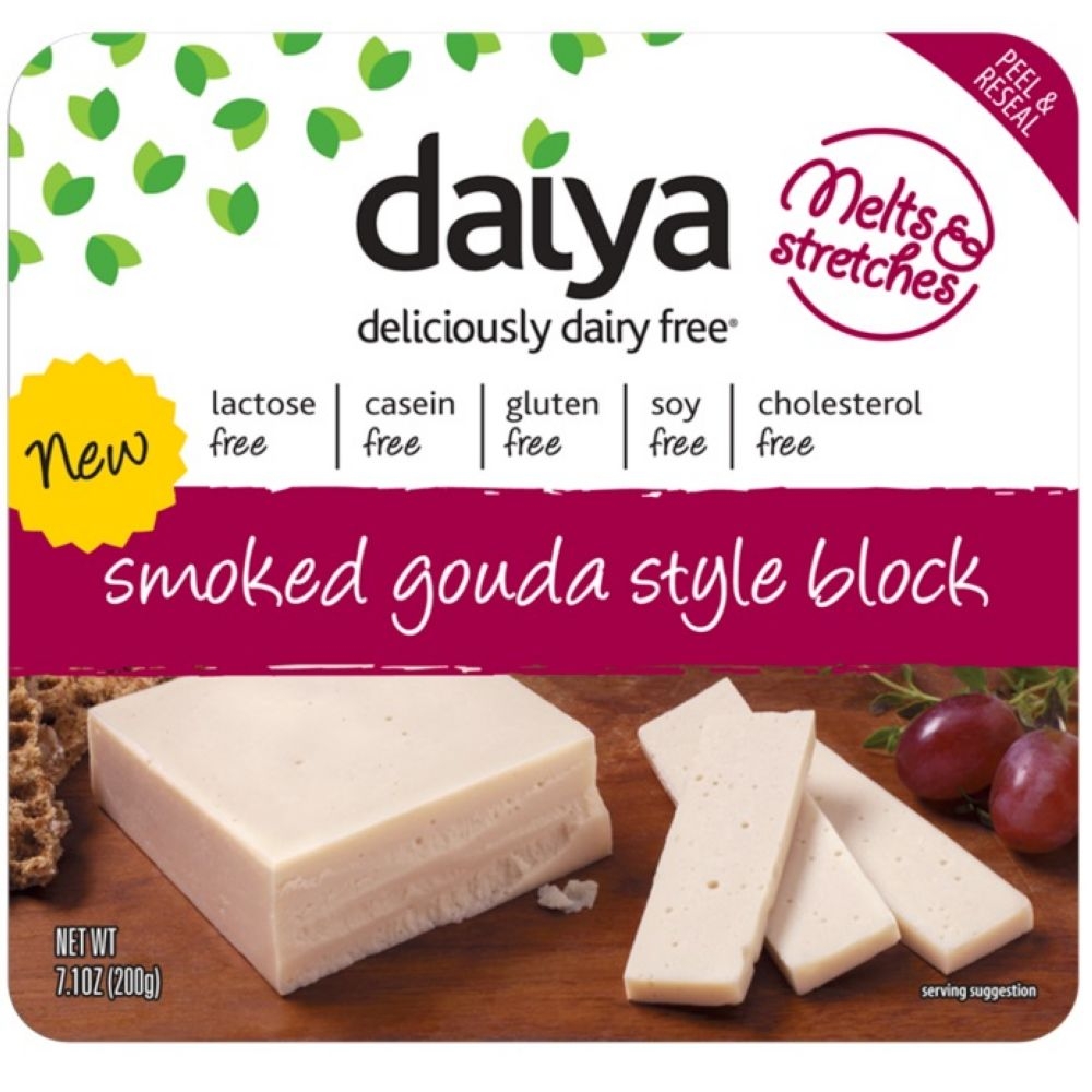 Daiya Foods Smoked Gouda Style Cheese Block, 7.1 Ounce -- 8 per case
