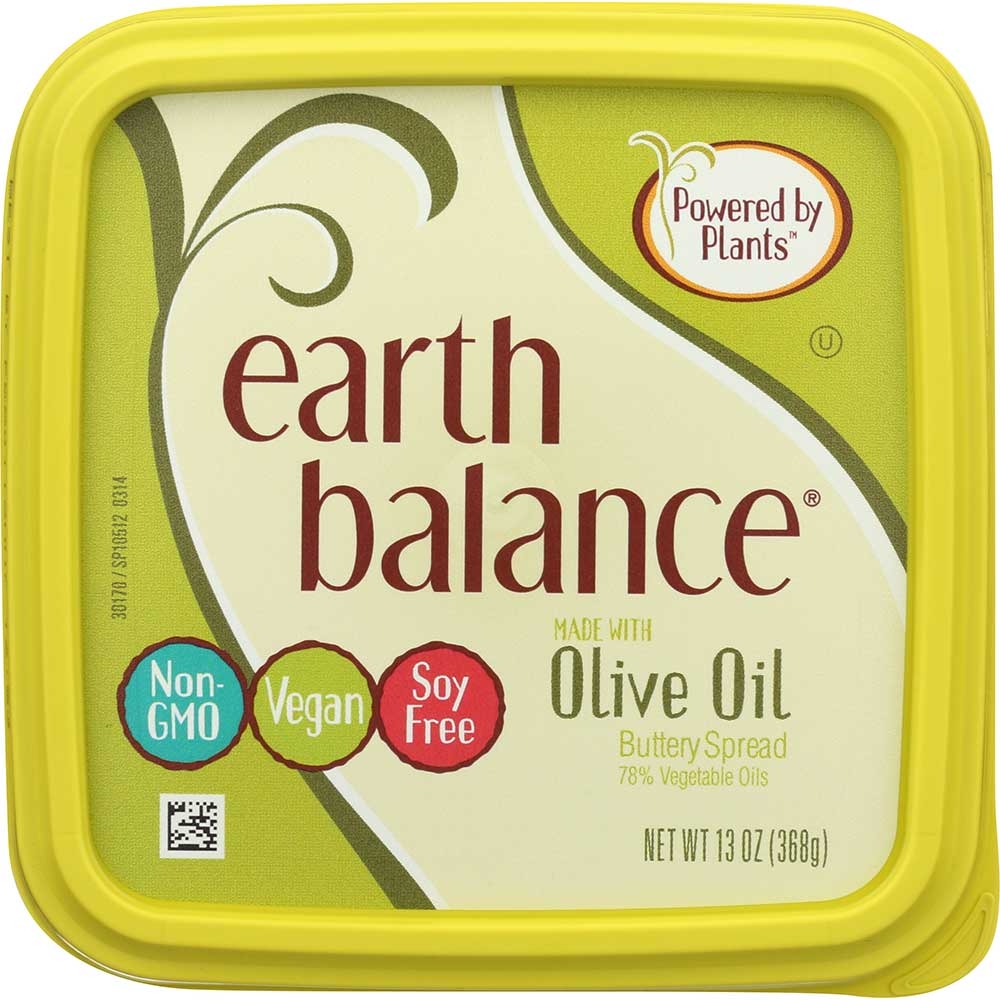 Earth Balance Olive Oil Buttery Spread, 13 Ounce -- 6 Per Case