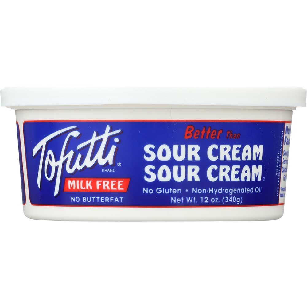 Tofutti Brand Blue Tub Non Hydrogenated Sour Supreme Cream, 12 Ounce -- 12 Per Case