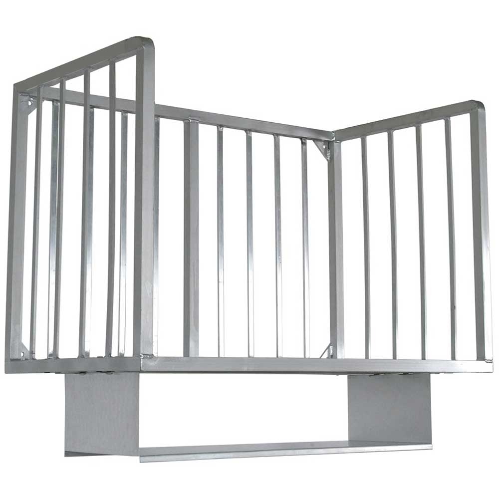 John Boos Table Mount Aluminum Meat Boat Rack, 48 x 20 inch.