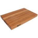 John Boos Cherry Edge Grain Standard Finger Grips Reversible Board, 18 x 12 x 1 1/2 inch.