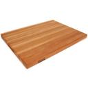 John Boos Cherry Edge Grain Standard Finger Grips Reversible Board, 24 x 18 x 1 1/2 inch.