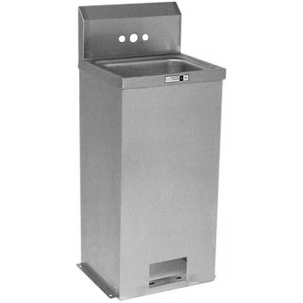 John Boos Floor Mount Hand Sink With 14 X 10 X 5 Inch Bowl