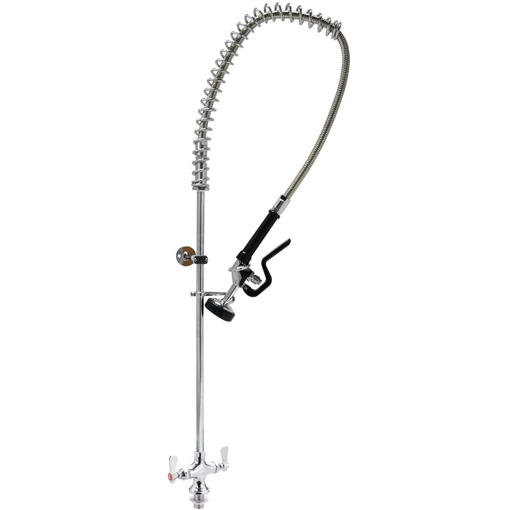 John Boos 4 inch on Center Two Hole Deckmount Pre Rinse Unit.