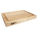 John Boos Maple Deluxe Barbeque Board with Grips and Groove, 20 x 15 x 2.25 inch.