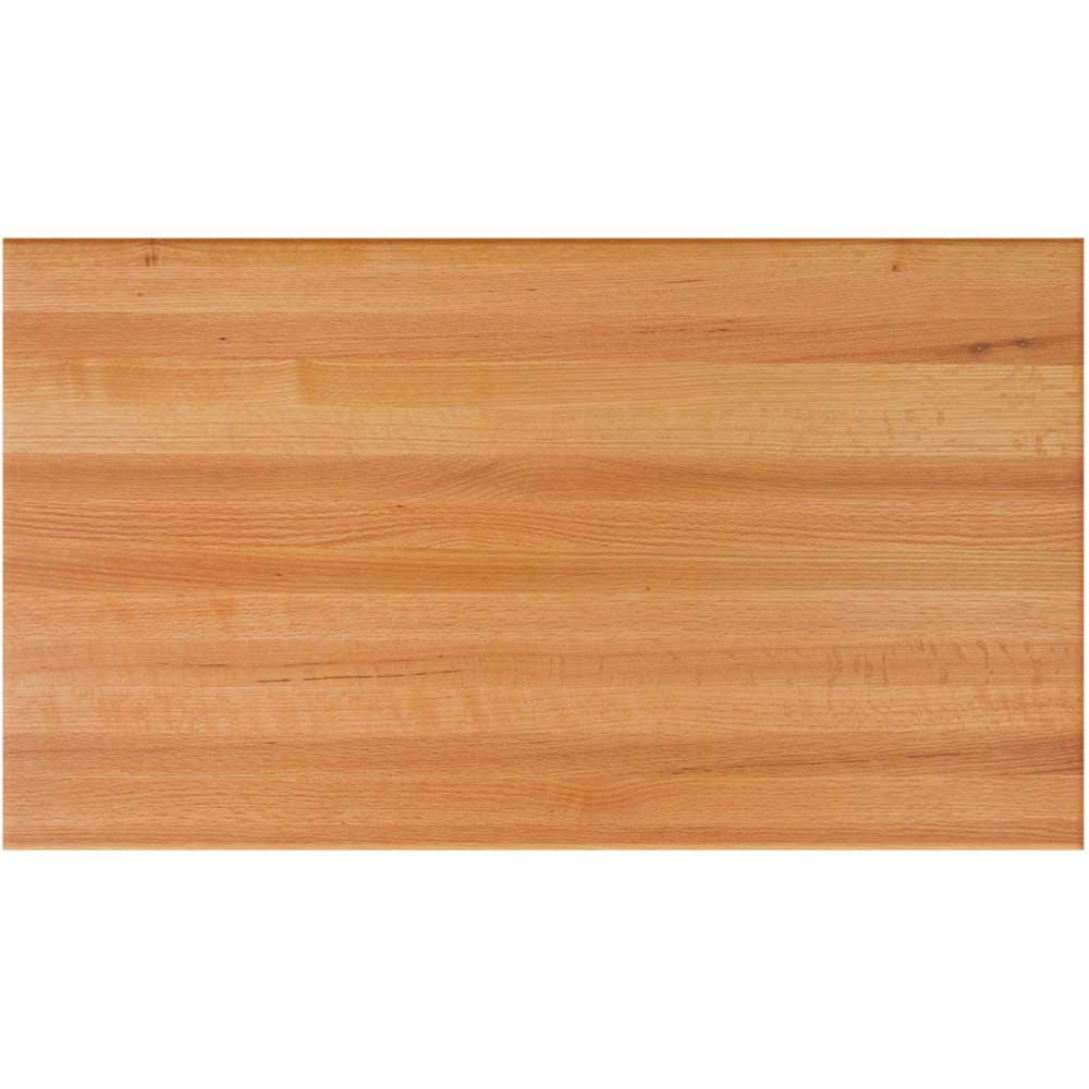John Boos Tuff Var Finish Rectangular Red Oak Butcher Block Top, 30 x 24 x 1.5 inch.