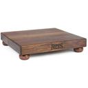 John Boos Walnut Square Non Reversible Cutting Board, 12 x 12 x 1 1/2 inch.