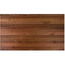 John Boos American Black Walnut Varnique Finish Island Kitchen Counter Top, 48 x 42 x 2 1/4 inch.