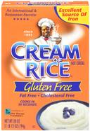 Krafts Cereal Cream Rice, 28 Ounce -- 12 per case.