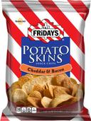 TGI Fridays Cheddar Bacon Potato Skins - 3 oz. bag, 6 per case