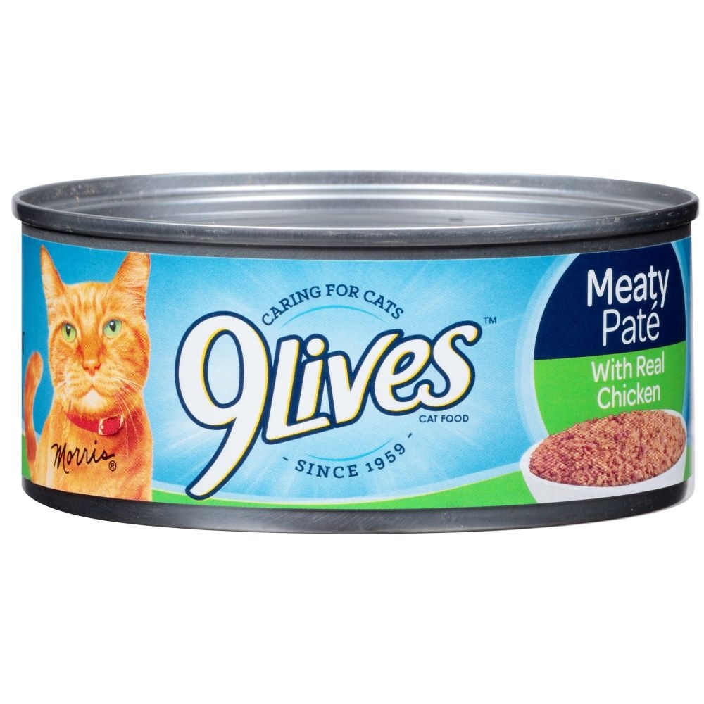 9 Lives Chicken Dinner Ground Entree Cat Food, 5.5 Ounce -- 24 per case.