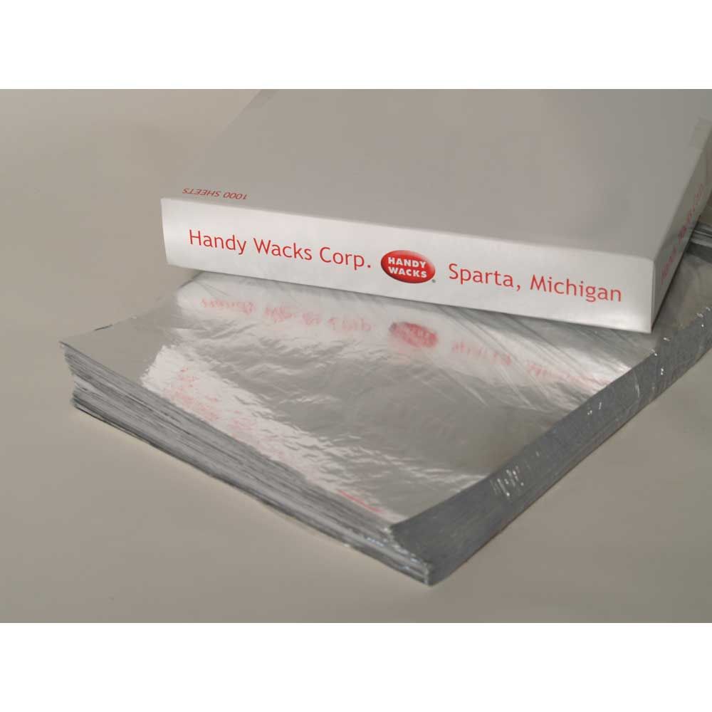 Handy Wacks Foil Laminated Sandwich Wrap, 16 X 14 Inch, 500 Count -- 2 Per Case