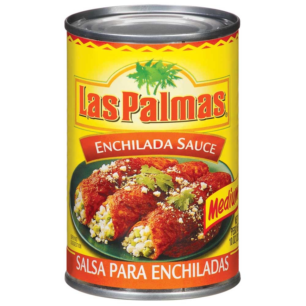 B and G Las Palmas Medium Enchilada Sauce, 10 Ounce -- 24 per case.