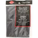 DuraServe Black 2 Pocket Bistro Bib Serving Apron -- 12 per case.