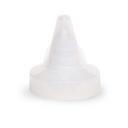 Traex Clear Replacement Cap for Squeeze Dispenser -- 12 per case.