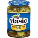 Vlasic Bread and Butter Chips Pickles, 24 Ounce -- 12 per case.