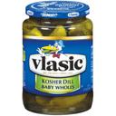 Vlasic Kosher Dill Baby Wholes Pickles, 24 ounce -- 12 per case
