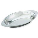 Vollrath Stainless Steel Au Gratin Oval Dish -- 12 per case.