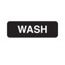 Vollrath Rinse Sign, 3 x 9 inch.