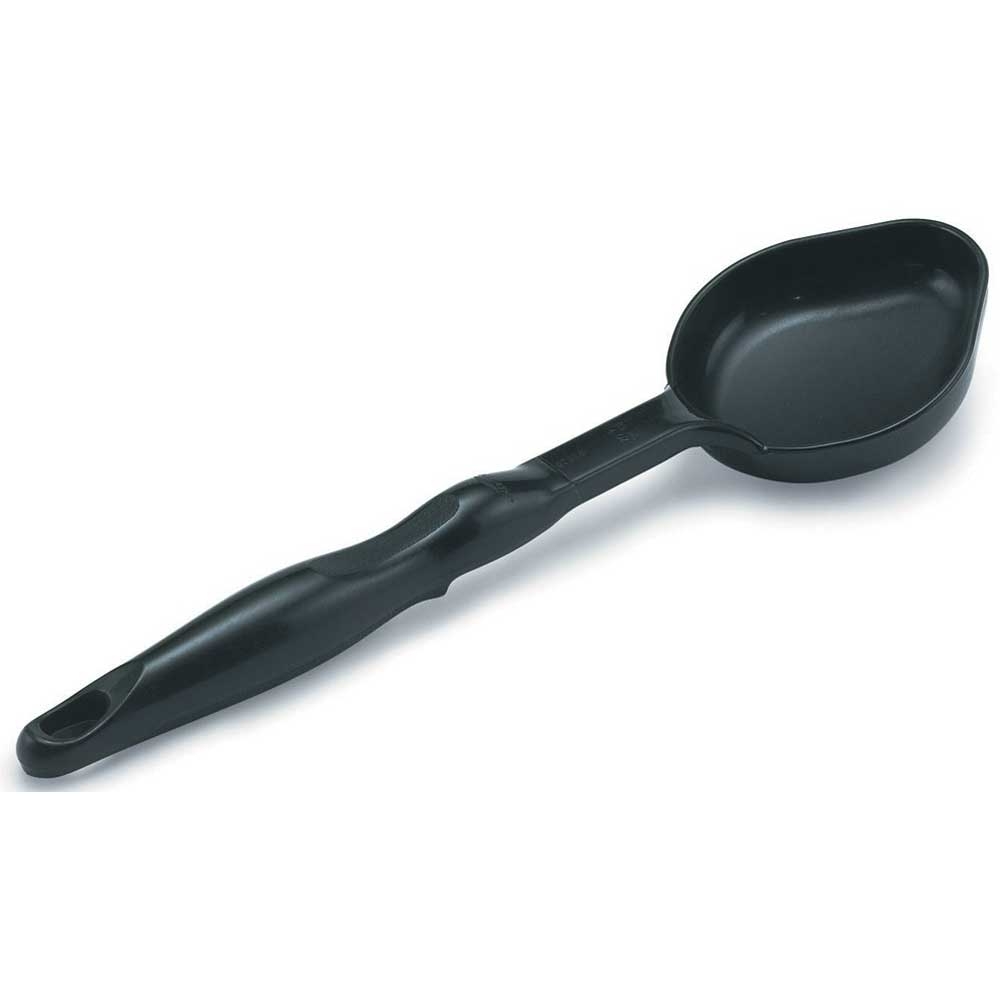 Vollrath Black Solid Oval Nylon Spoodle, 6 Ounce -- 12 per case.