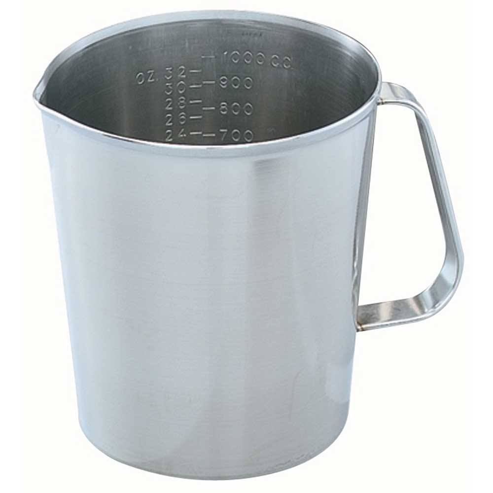 Vollrath Stainless Steel Graduated Measures, 1 Quart -- 6 per case.