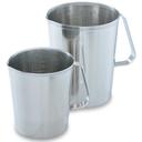 Vollrath Stainless Steel Measuring Cups, 2 Quart -- 6 per case.
