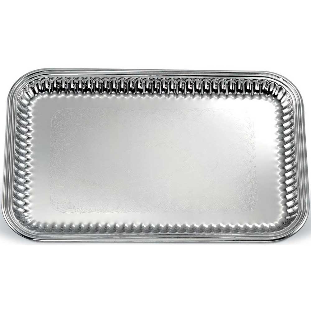 Vollrath Esquire Rectangular Medium Fluted Tray -- 3 per case.