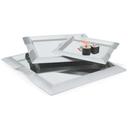 Vollrath Stainless Steel Square Serving Tray -- 3 per case.
