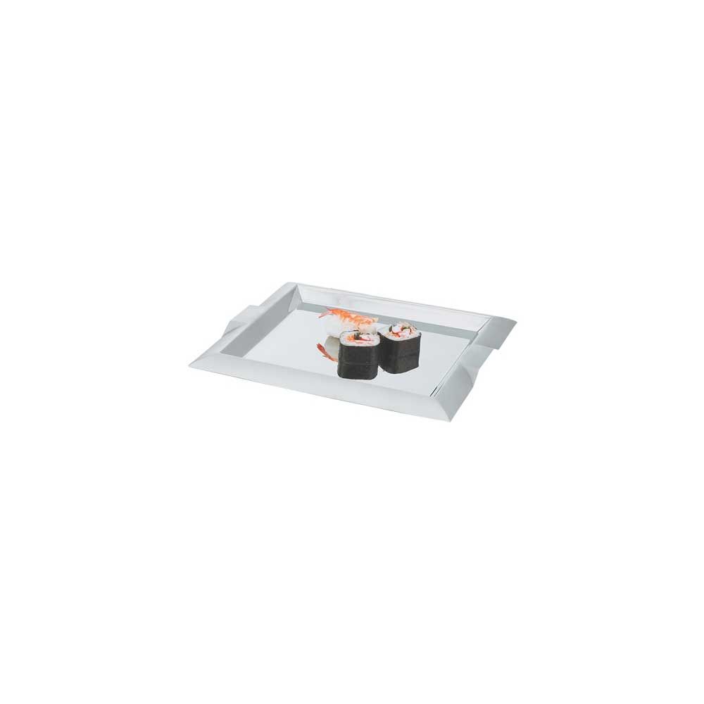Vollrath Stainless Steel Rectangular Serving Tray, 12 X 9 Inch -- 3 Per Case