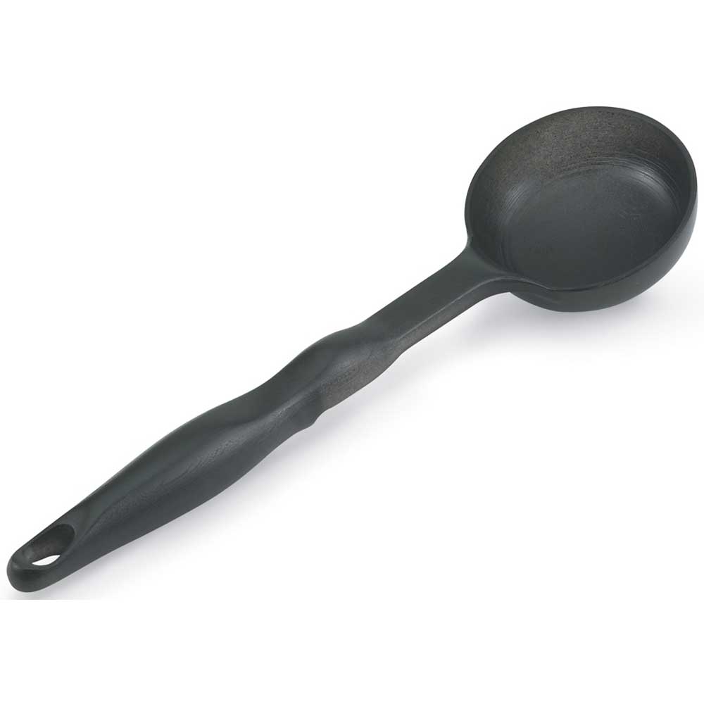 Vollrath Black Solid Round Nylon Spoodle, 6 Ounce -- 12 per case.
