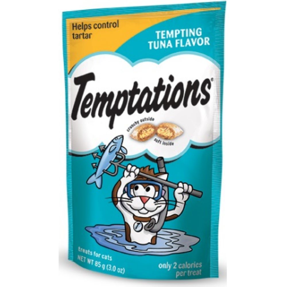 Whiskas Temptations Classic Tempting Tuna Cat Treats, 3 Ounce -- 12 Per Case