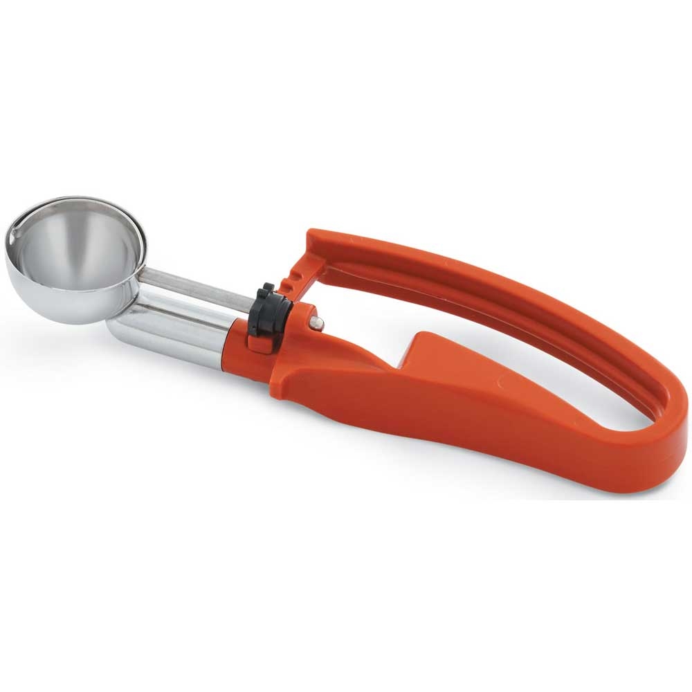 Vollrath Standard Length Number 50 Terracotta Disher -- 12 per case.