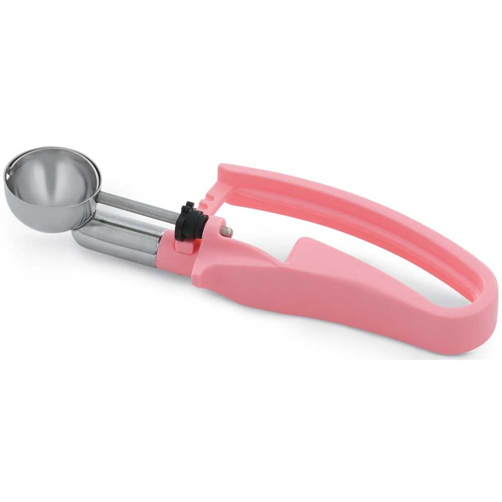 Vollrath Standard Length Number 60 Pink Disher -- 12 per case.