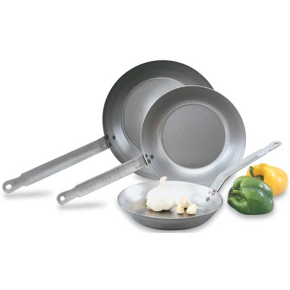 Vollrath French Style Carbon Steel Fry Pan, 9 3/8 inch -- 6 per case.