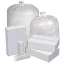 Pitt Plastics High Density Natural Can Liner 43 x 48 22 Microns -- 150 per case.