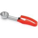 Vollrath Number 24 Red Extended Length Color Coded Squeeze Disher, 1.52 Ounce -- 12 per case.