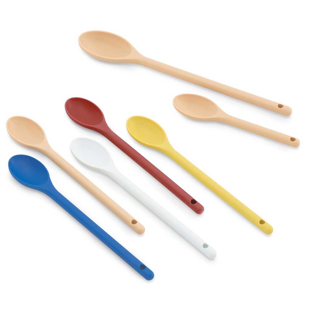 Vollrath Tan Nylon Prep Spoon, 12 inch -- 12 per case.