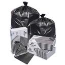 Pitt Plastics Black Low Density Perforated Can Liner -- 125 per case.
