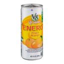 V8 V Fusion Peach Mango Energy Beverage, 8 Fluid Ounce -- 24 per case.