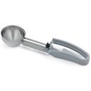 Vollrath Extended Length Gray Color Coded Number 8 Squeeze Disher, 3.7 Ounce -- 12 per case.