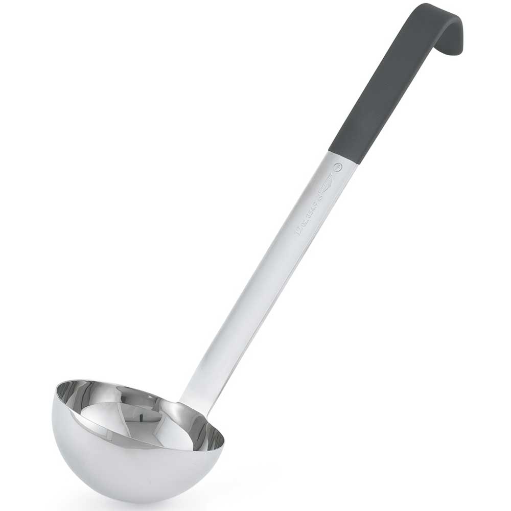 Vollrath Ladles with Black Kool Touch Handles, 6 Ounce -- 12 per case.